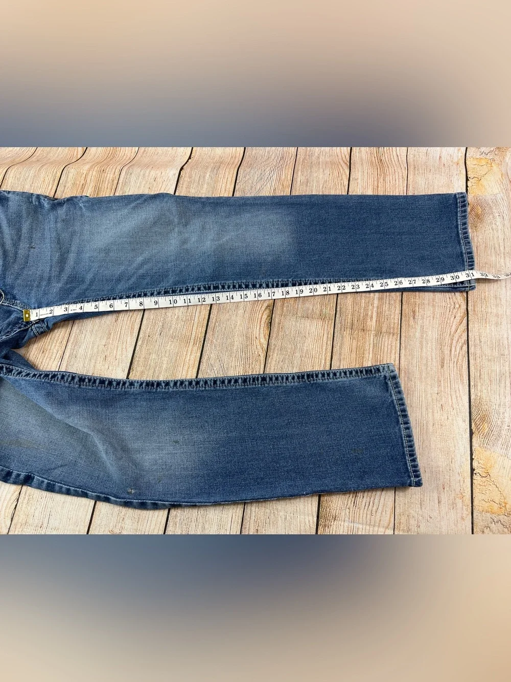 Mens Ariat M2 Relaxed Boot Denim Blue Jeans Size 30x32